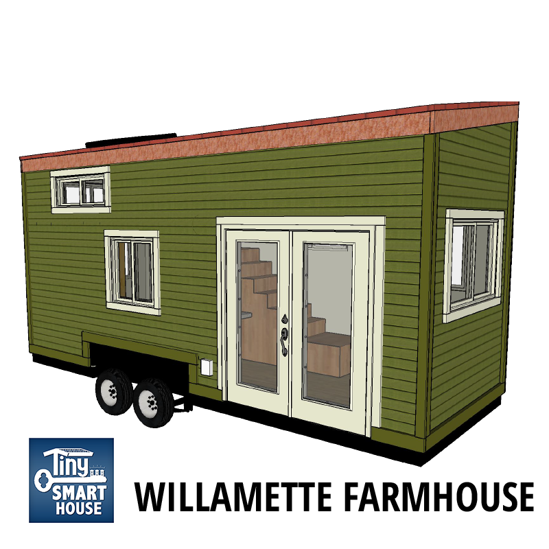 Willamette Farmhouse - 22' x 8' x 13.5' - RV | Tiny SMART